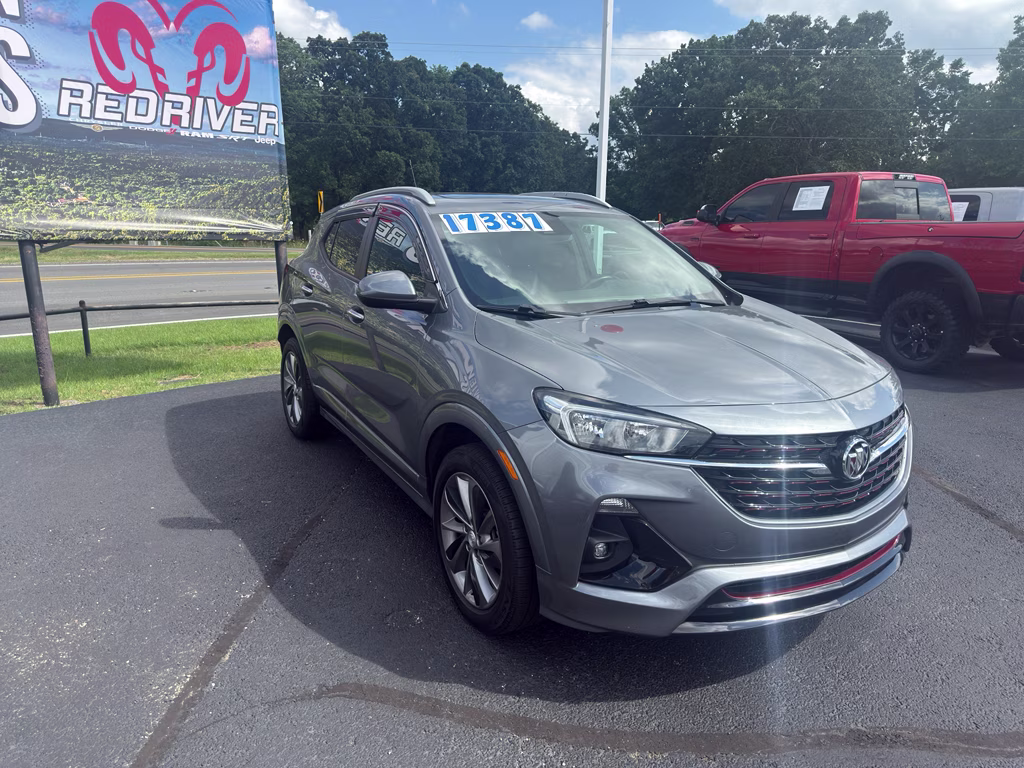 2021 Satin Steel Metallic Buick Encore GX Select AWD SUV