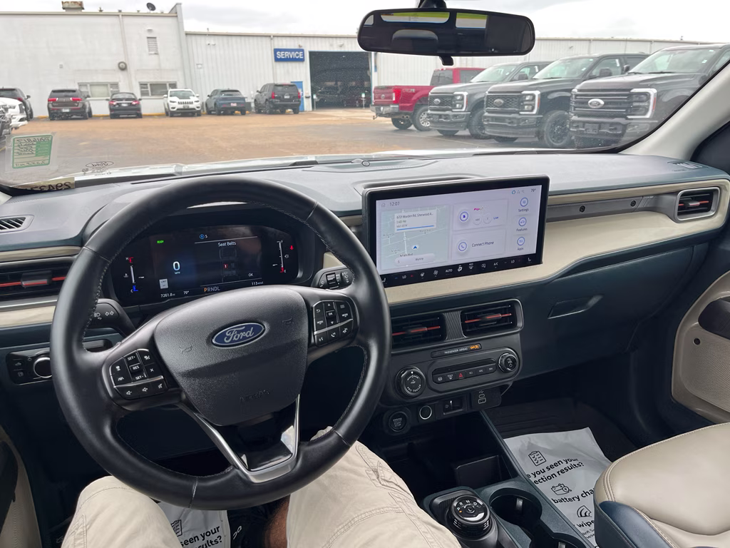 2026 Space White Metallic Ford Maverick LARIAT AWD Truck