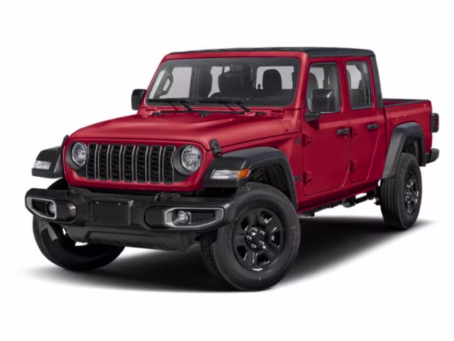 2024 Red Jeep Gladiator Sport 4X4 Truck