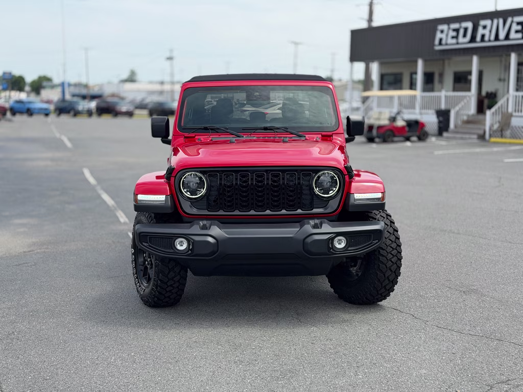 2024 Firecracker Red Clearcoat Jeep Gladiator Willys 4X4 Truck