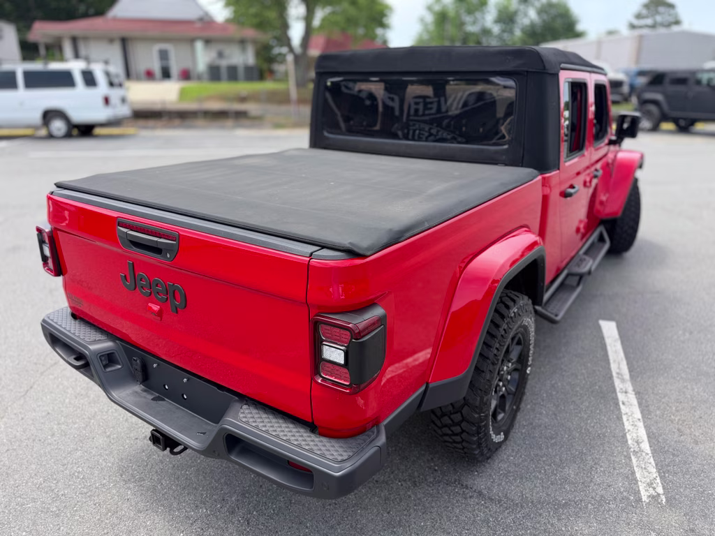 2024 Firecracker Red Clearcoat Jeep Gladiator Willys 4X4 Truck