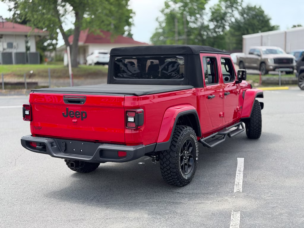 2024 Firecracker Red Clearcoat Jeep Gladiator Willys 4X4 Truck