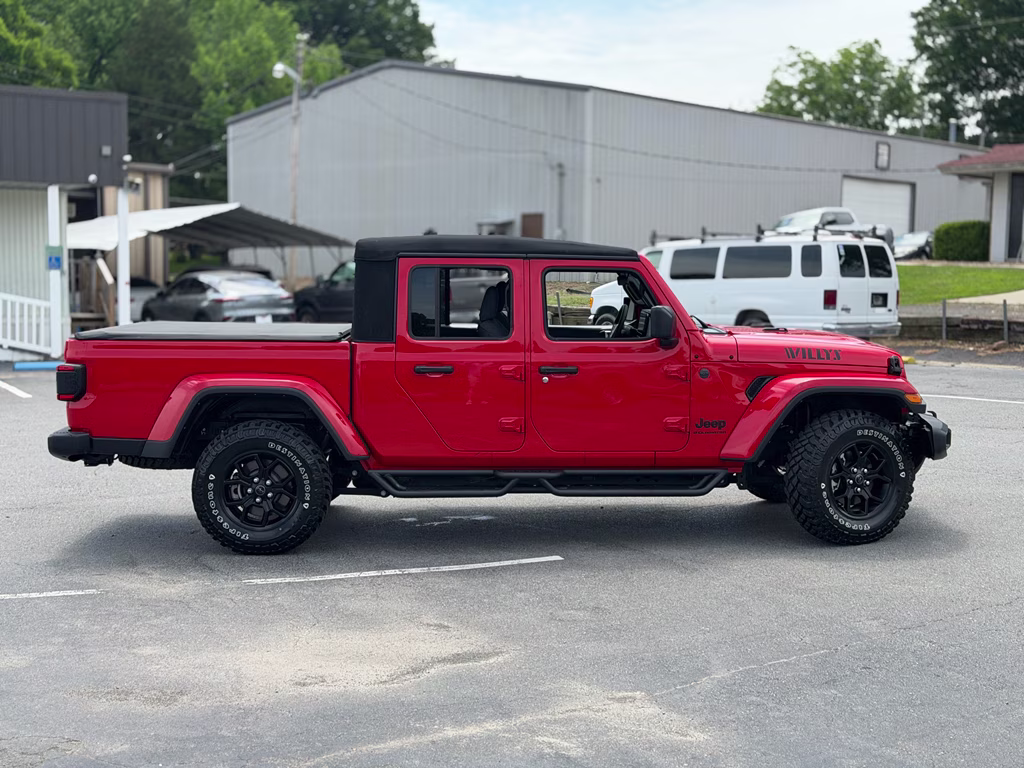 2024 Firecracker Red Clearcoat Jeep Gladiator Willys 4X4 Truck