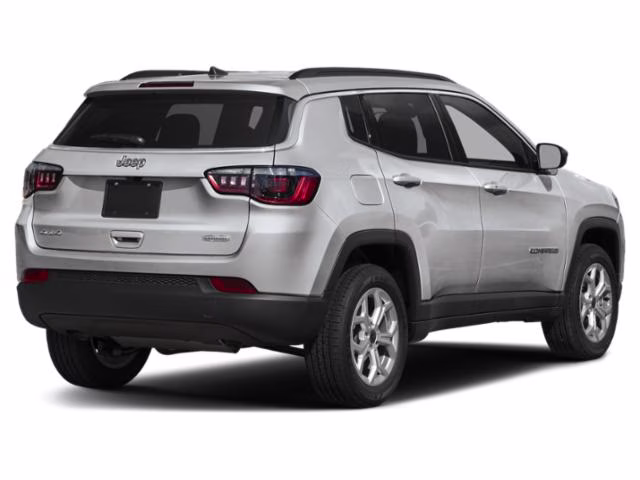 2026 Silver Jeep Compass 4X4 Crossover