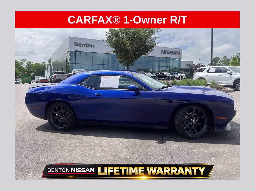 2021 Indigo Blue Dodge Challenger R/T RWD Coupe