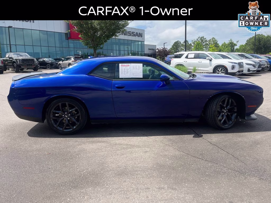 2021 Indigo Blue Dodge Challenger R/T RWD Coupe