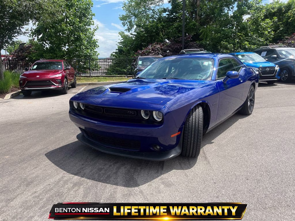 2021 Indigo Blue Dodge Challenger R/T RWD Coupe