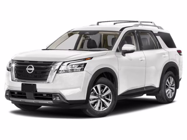 2023 Pearl White Tricoat Nissan Pathfinder SL FWD