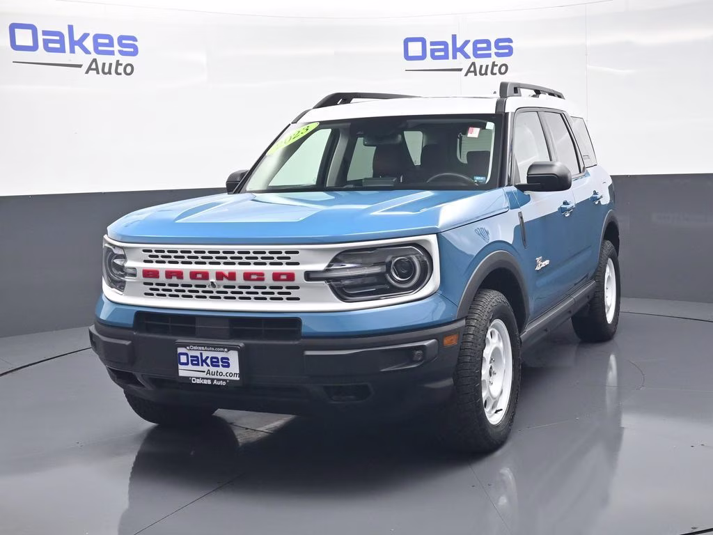 2023 Blue Ford Bronco Sport Heritage Limited 4X4 SUV
