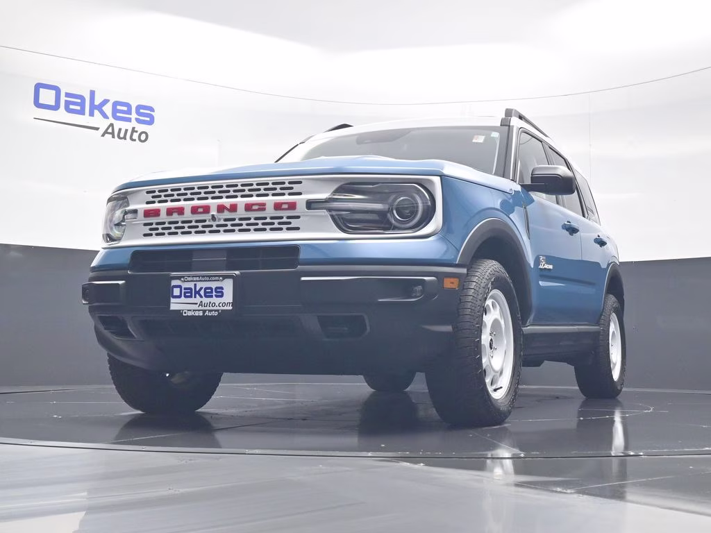 2023 Blue Ford Bronco Sport Heritage Limited 4X4 SUV