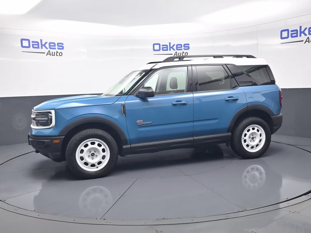 2023 Blue Ford Bronco Sport Heritage Limited 4X4 SUV