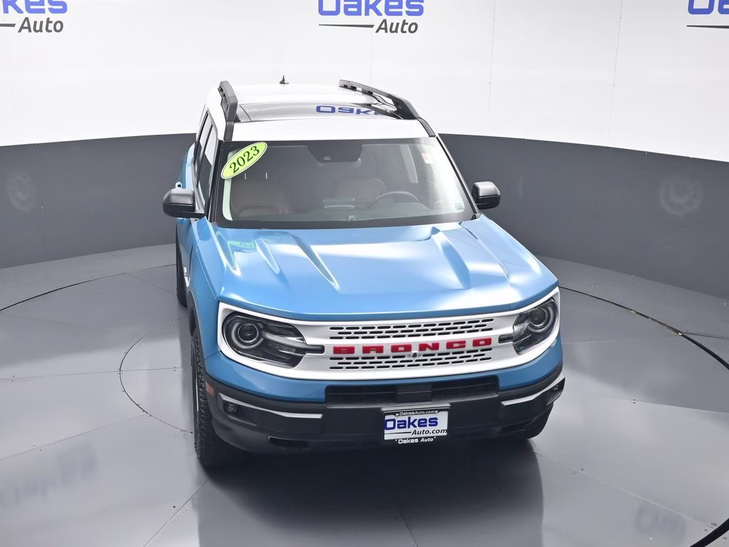 2023 Blue Ford Bronco Sport Heritage Limited 4X4 SUV