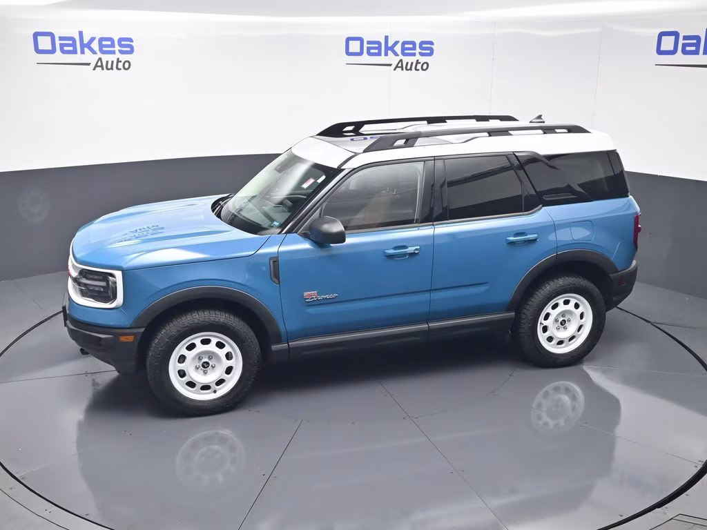 2023 Blue Ford Bronco Sport Heritage Limited 4X4 SUV