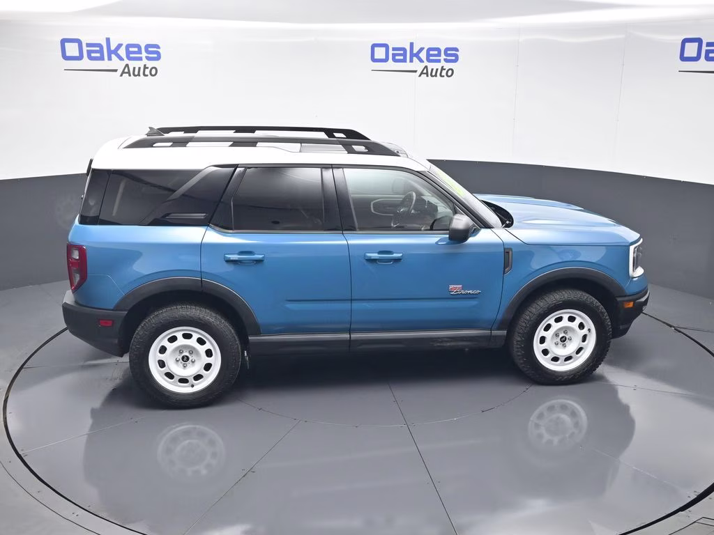 2023 Blue Ford Bronco Sport Heritage Limited 4X4 SUV