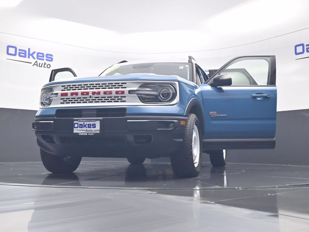 2023 Blue Ford Bronco Sport Heritage Limited 4X4 SUV