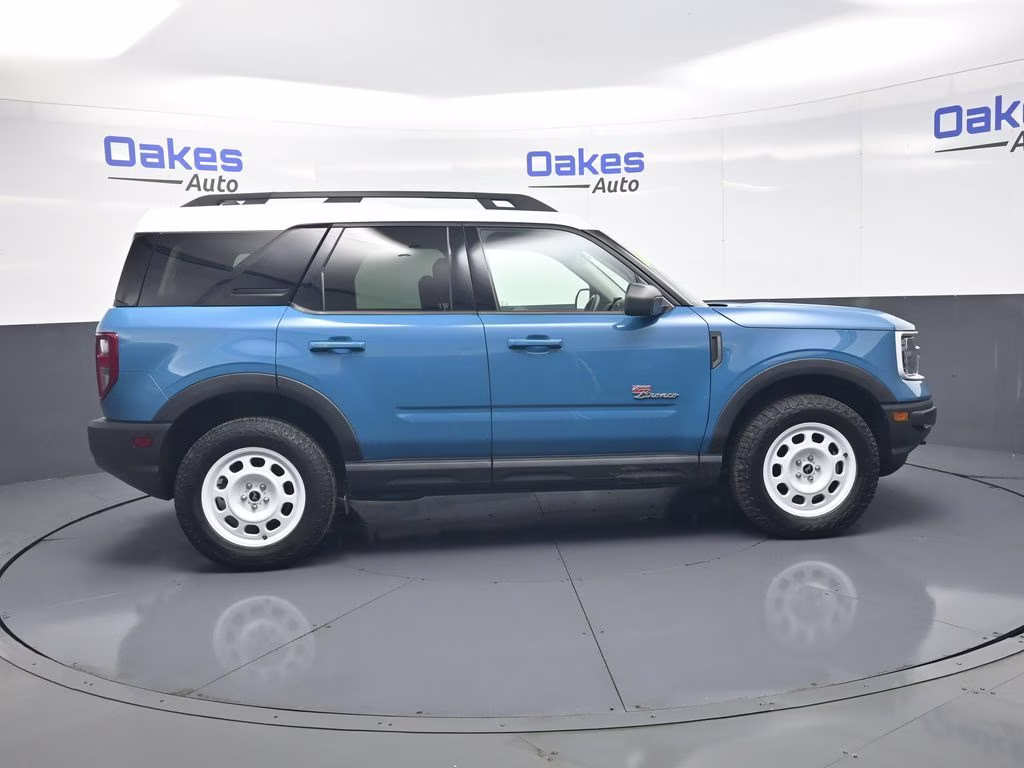 2023 Blue Ford Bronco Sport Heritage Limited 4X4 SUV
