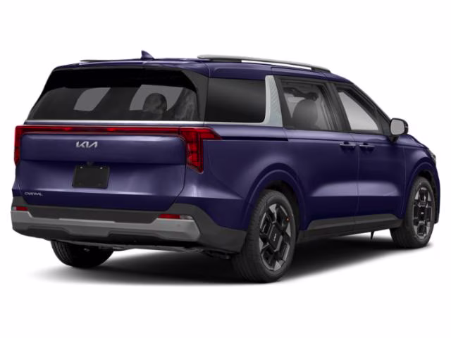 2026 Deep Chroma Blue Kia Carnival EX FWD Van