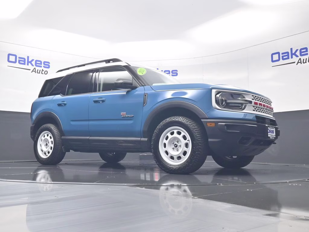 2023 Blue Ford Bronco Sport Heritage Limited 4X4 SUV
