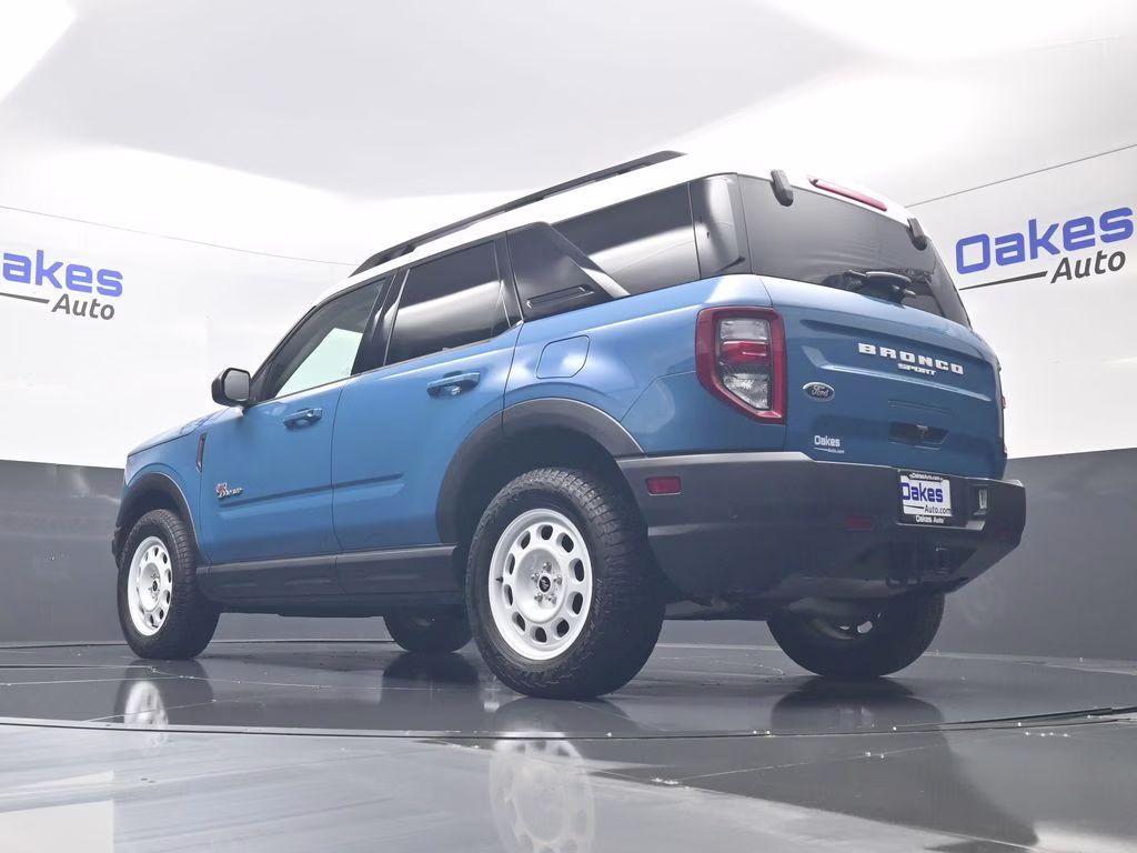 2023 Blue Ford Bronco Sport Heritage Limited 4X4 SUV