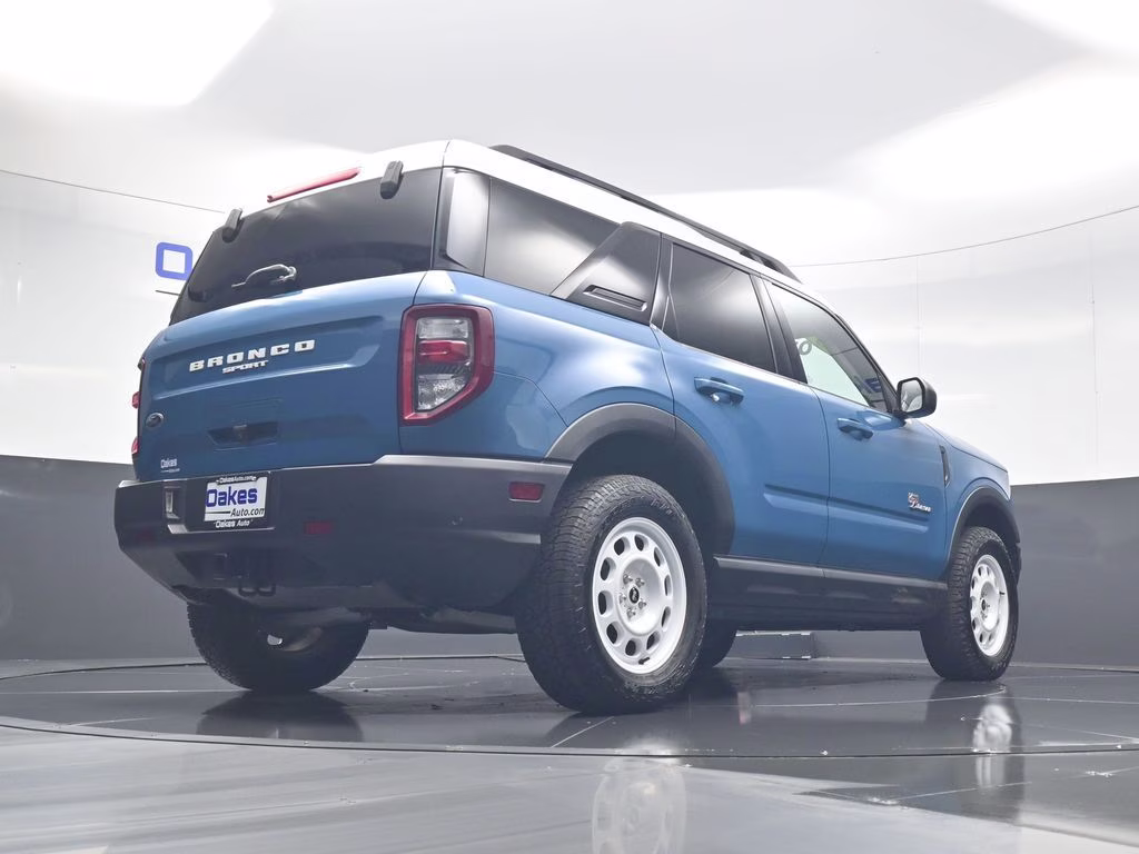 2023 Blue Ford Bronco Sport Heritage Limited 4X4 SUV