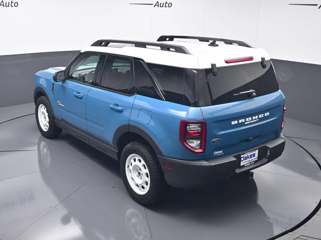 2023 Blue Ford Bronco Sport Heritage Limited 4X4 SUV