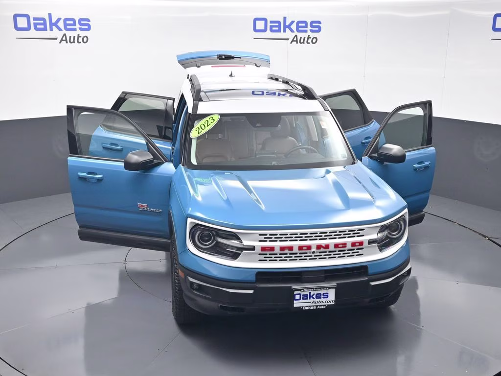 2023 Blue Ford Bronco Sport Heritage Limited 4X4 SUV