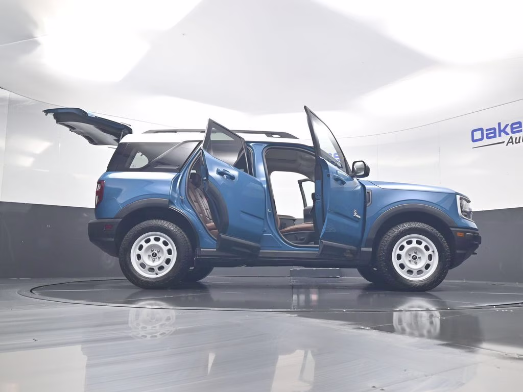 2023 Blue Ford Bronco Sport Heritage Limited 4X4 SUV