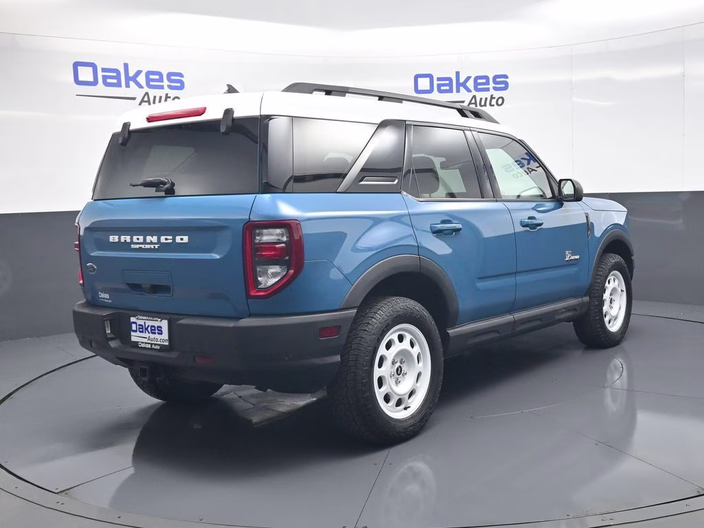 2023 Blue Ford Bronco Sport Heritage Limited 4X4 SUV