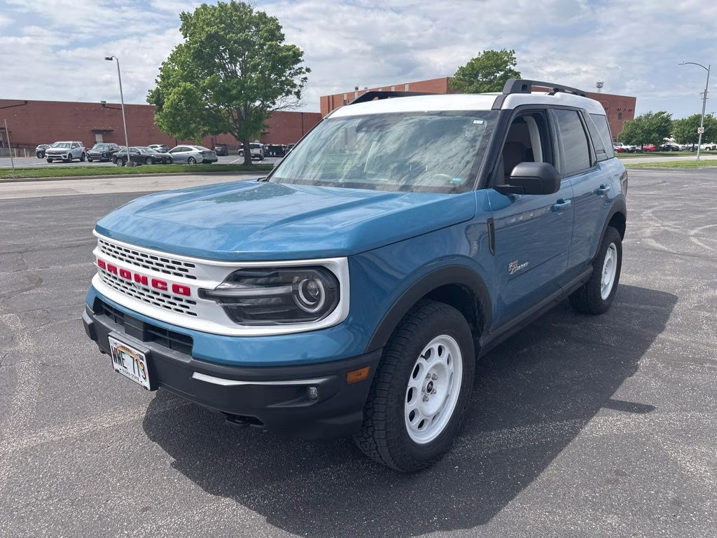 2023 Blue Ford Bronco Sport Heritage Limited 4X4 SUV