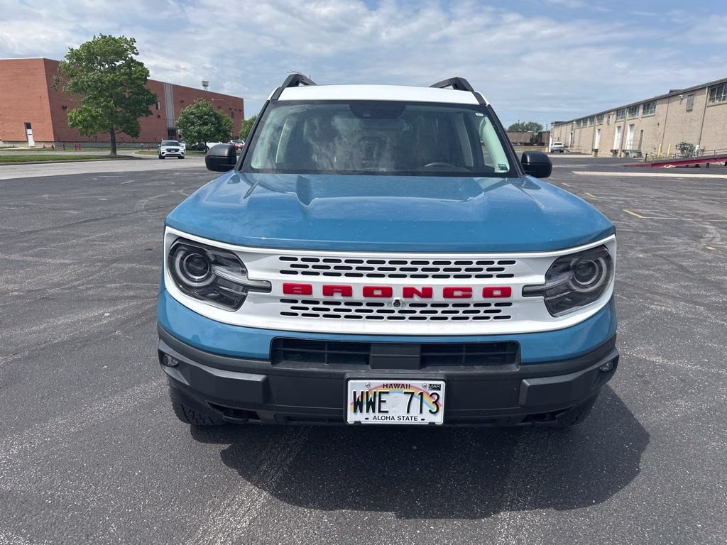 2023 Blue Ford Bronco Sport Heritage Limited 4X4 SUV