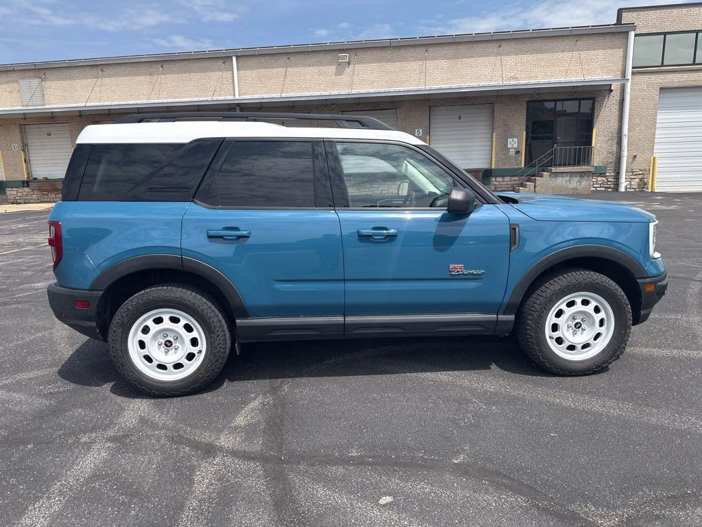 2023 Blue Ford Bronco Sport Heritage Limited 4X4 SUV