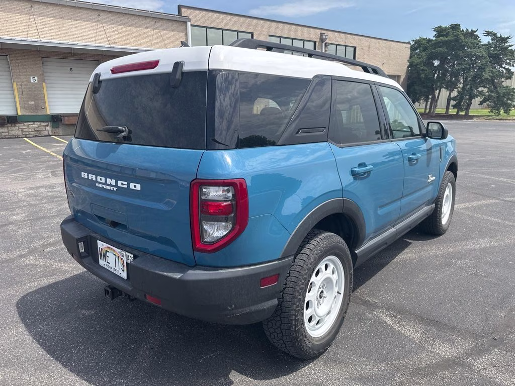 2023 Blue Ford Bronco Sport Heritage Limited 4X4 SUV