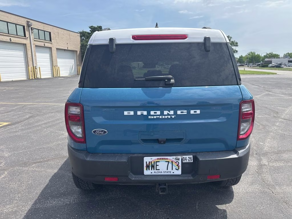 2023 Blue Ford Bronco Sport Heritage Limited 4X4 SUV