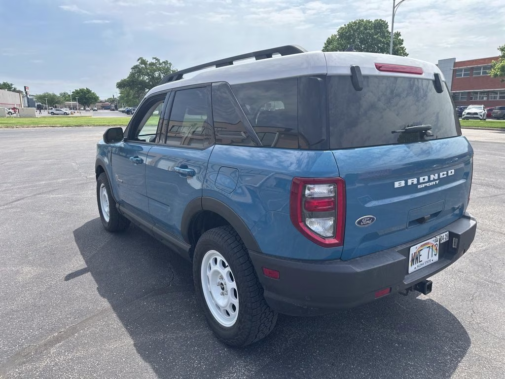 2023 Blue Ford Bronco Sport Heritage Limited 4X4 SUV