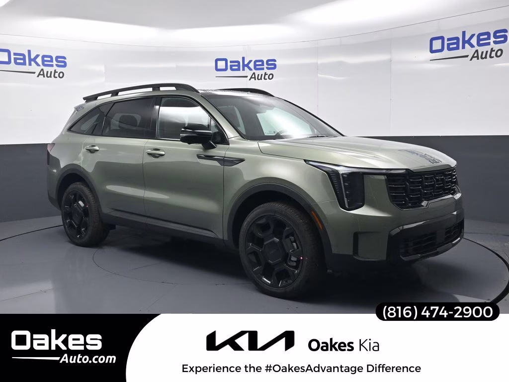 2026 Jungle Green Kia Sorento X-Line SX Prestige AWD SUV