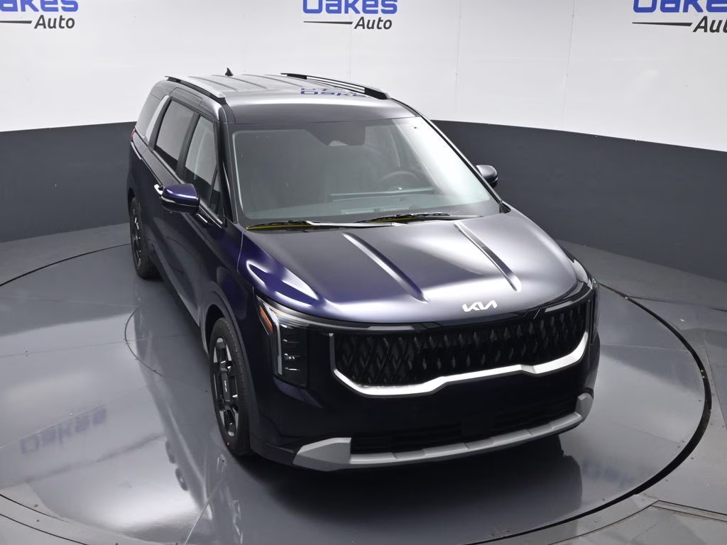 2026 Deep Chroma Blue Kia Carnival EX FWD Van