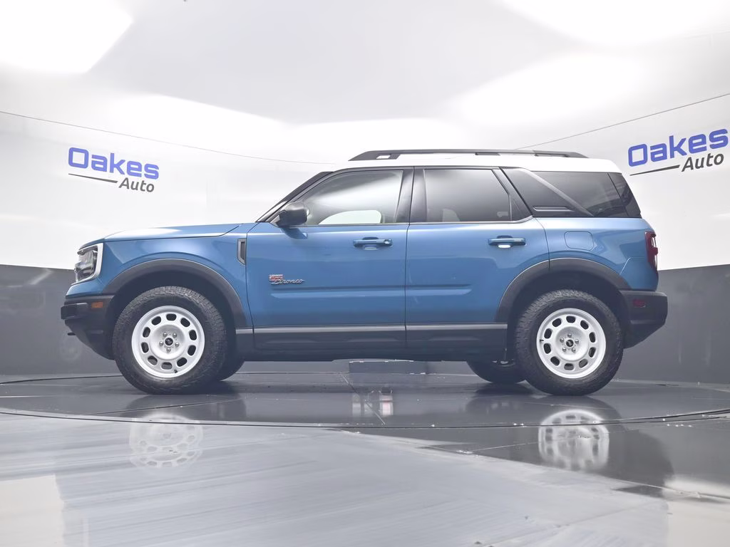 2023 Blue Ford Bronco Sport Heritage Limited 4X4 SUV