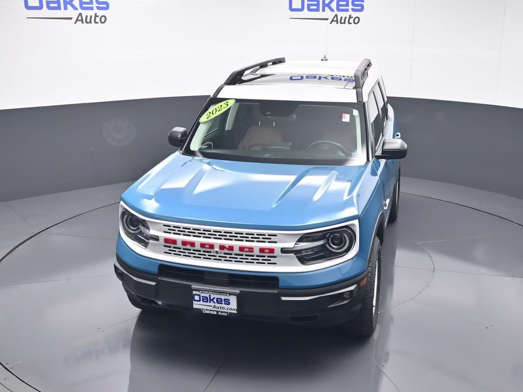 2023 Blue Ford Bronco Sport Heritage Limited 4X4 SUV