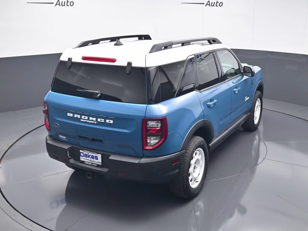 2023 Blue Ford Bronco Sport Heritage Limited 4X4 SUV