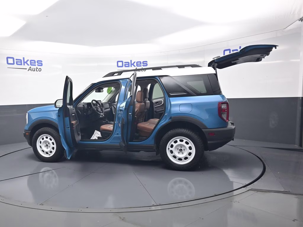 2023 Blue Ford Bronco Sport Heritage Limited 4X4 SUV