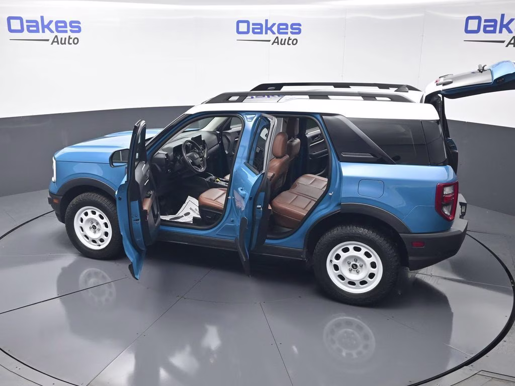 2023 Blue Ford Bronco Sport Heritage Limited 4X4 SUV