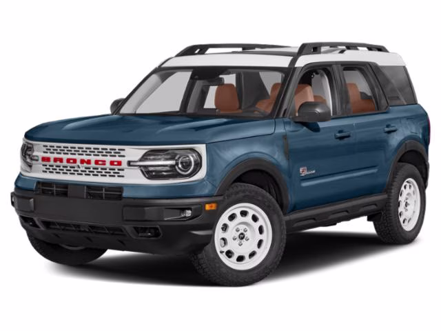 2023 Peak Blue Ford Bronco Sport Heritage Limited 4X4 SUV