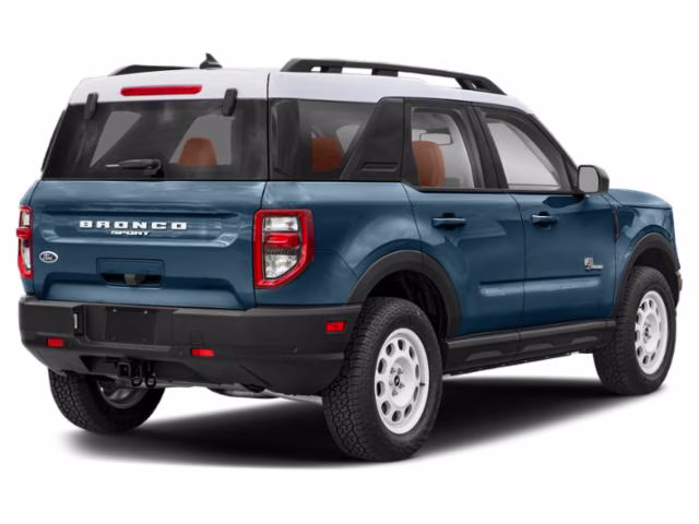 2023 Peak Blue Ford Bronco Sport Heritage Limited 4X4 SUV