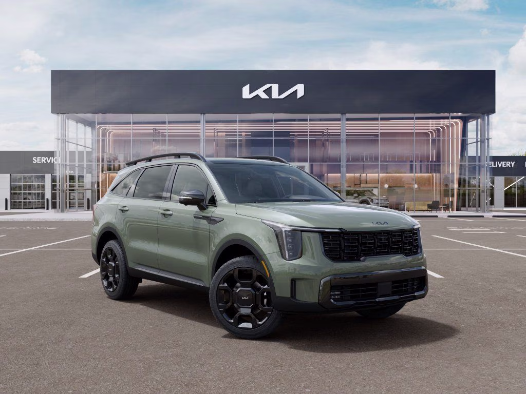 2026 Jungle Green Kia Sorento X-Line SX Prestige AWD SUV