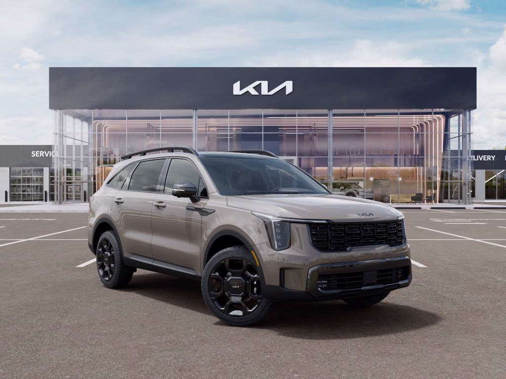 2026 Road Rider Brown Kia Sorento X-Line SX AWD SUV