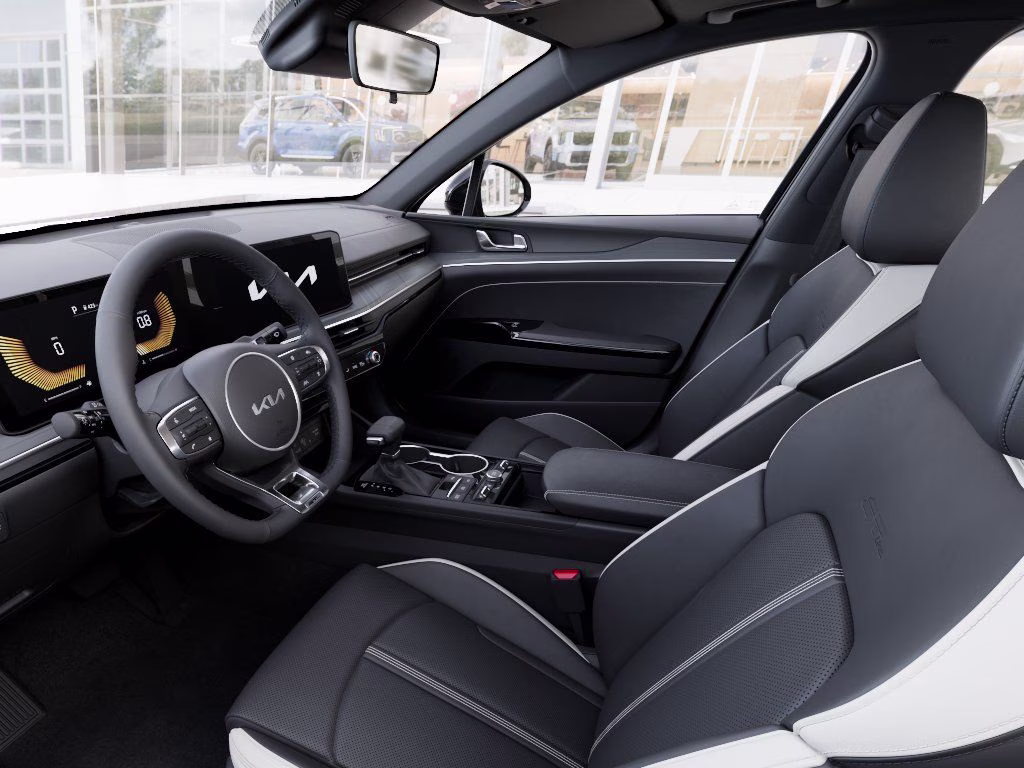 2026 Aurora Black Pearl Kia K5 GT-Line AWD Sedan