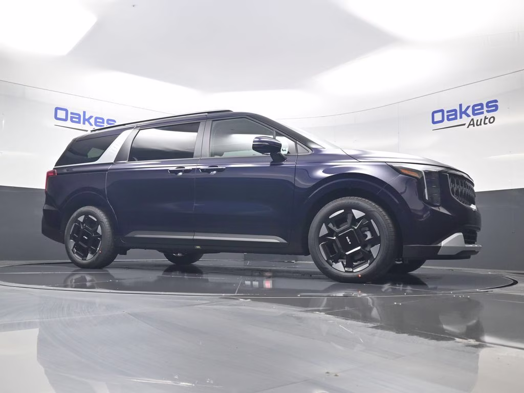 2026 Deep Chroma Blue Kia Carnival EX FWD Van