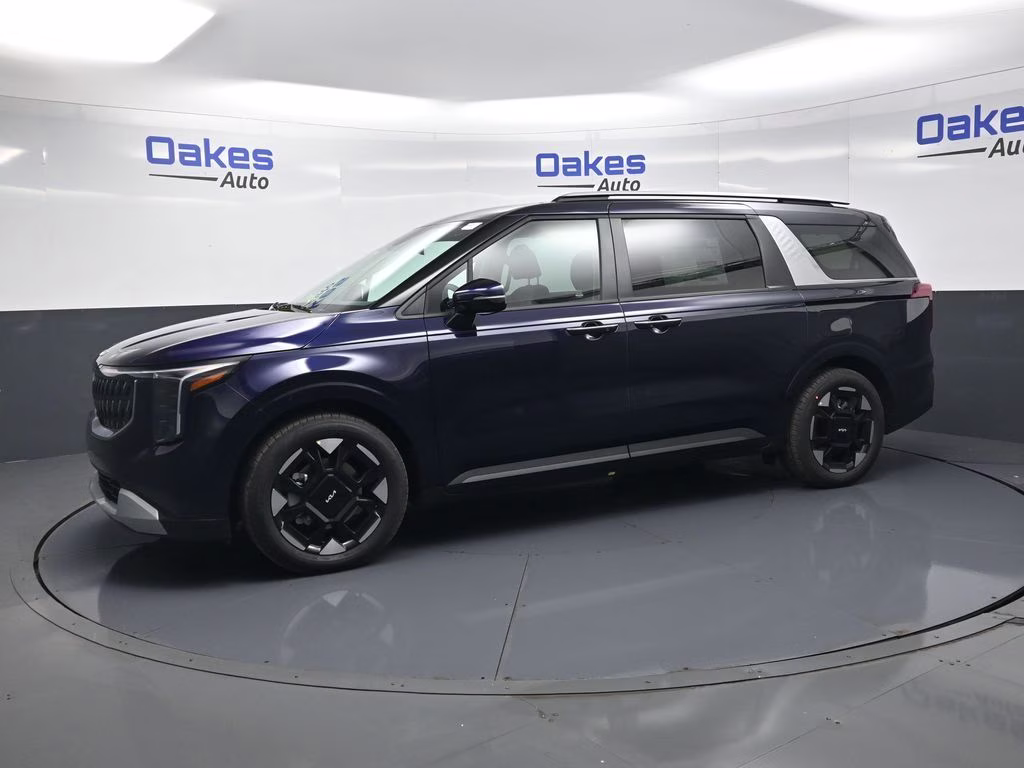 2026 Deep Chroma Blue Kia Carnival EX FWD Van