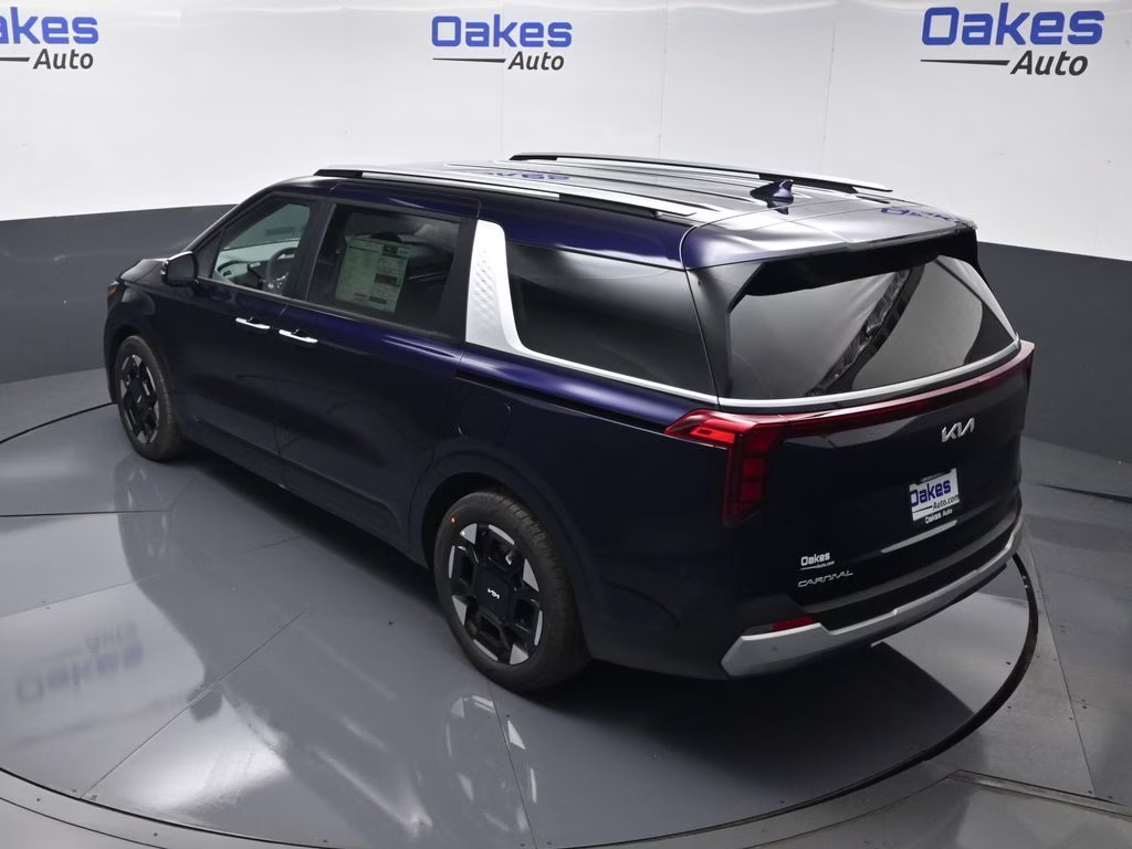 2026 Deep Chroma Blue Kia Carnival EX FWD Van