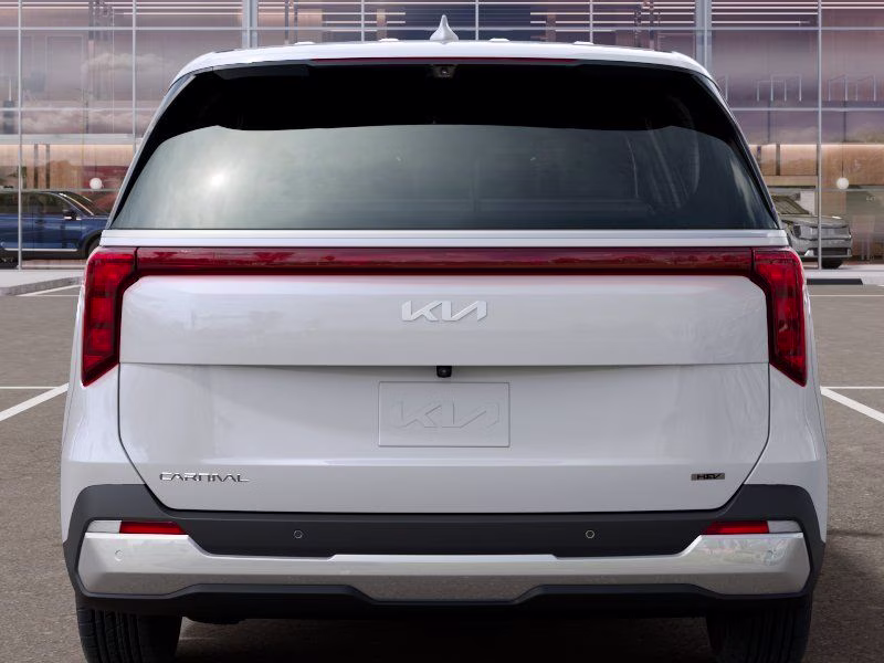 2026 Snow White Pearl Kia Carnival Hybrid EX FWD Van